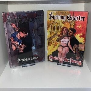 Bloody Quarter & Burning Quarter Books (special edition by obsidian descension)